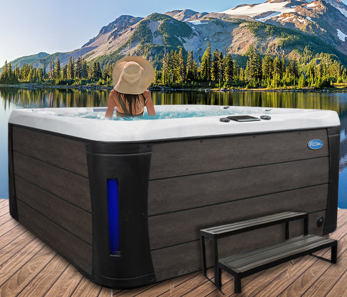 Calspas hot tub being used in a family setting - hot tubs spas for sale Jefferson